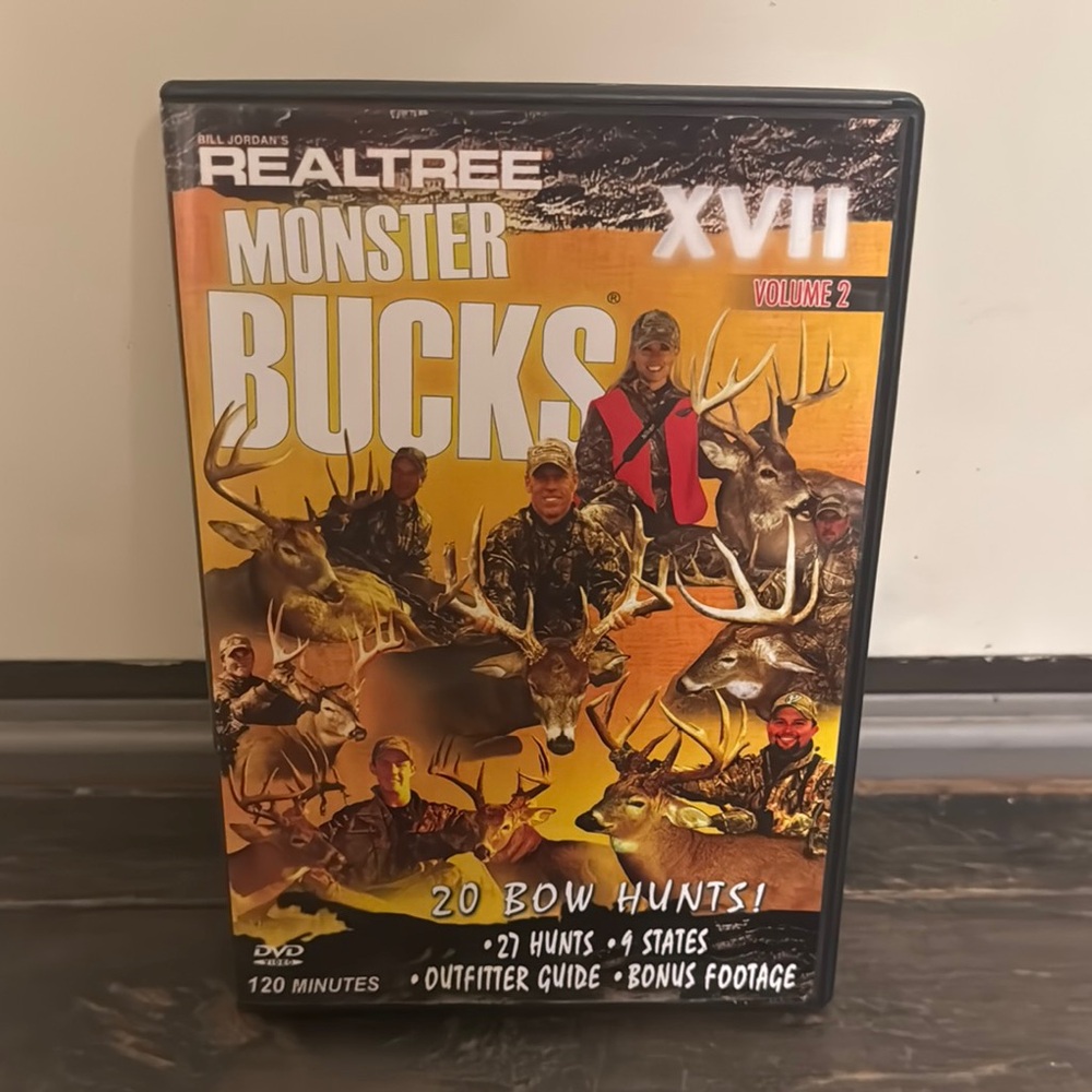 Realtree Orange and Black Monster Bucks XVII DVD